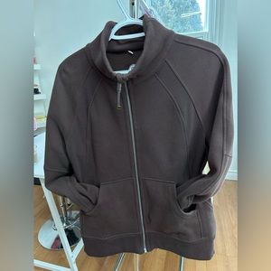 Lululemon Oversized Long Full Zip Scuba